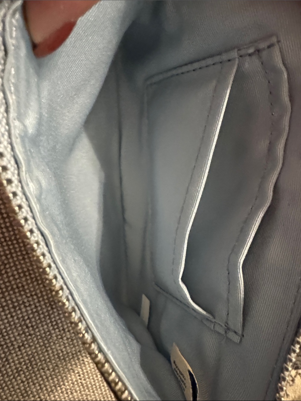 COACH Grey Pebbled Leather Wristlet Wallet - Picture 3 of 3